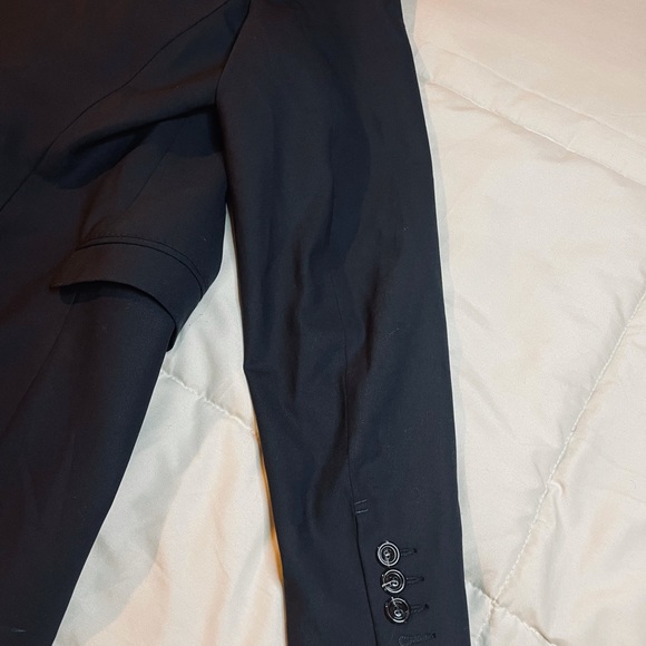 New Zara Men’s Black Sports Coat Size 42 - Picture 9 of 11